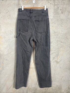 Tibi Charcoal Gray Carpenter Jeans